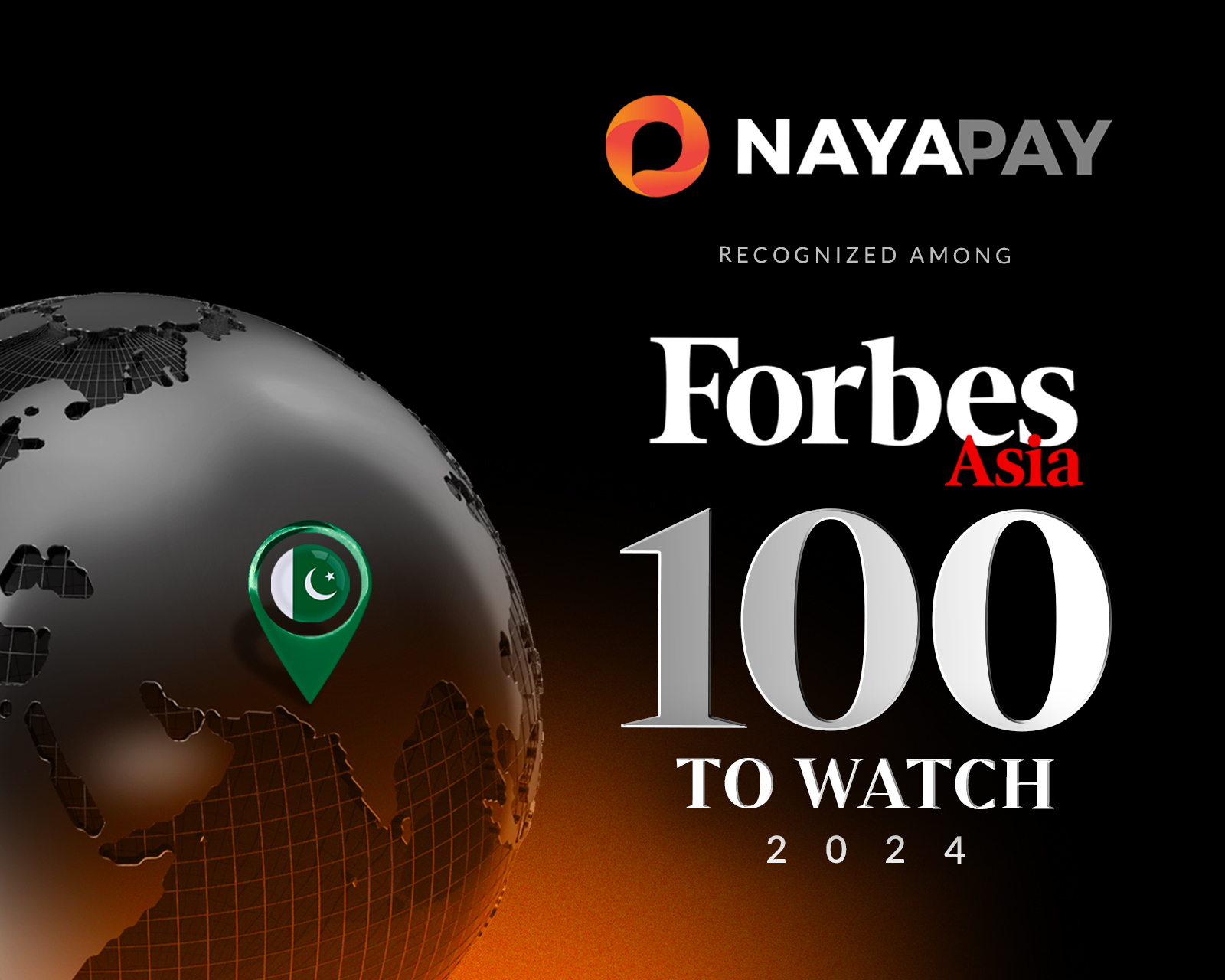 NayaPay recognized among Forbes Asia 100 To Watch